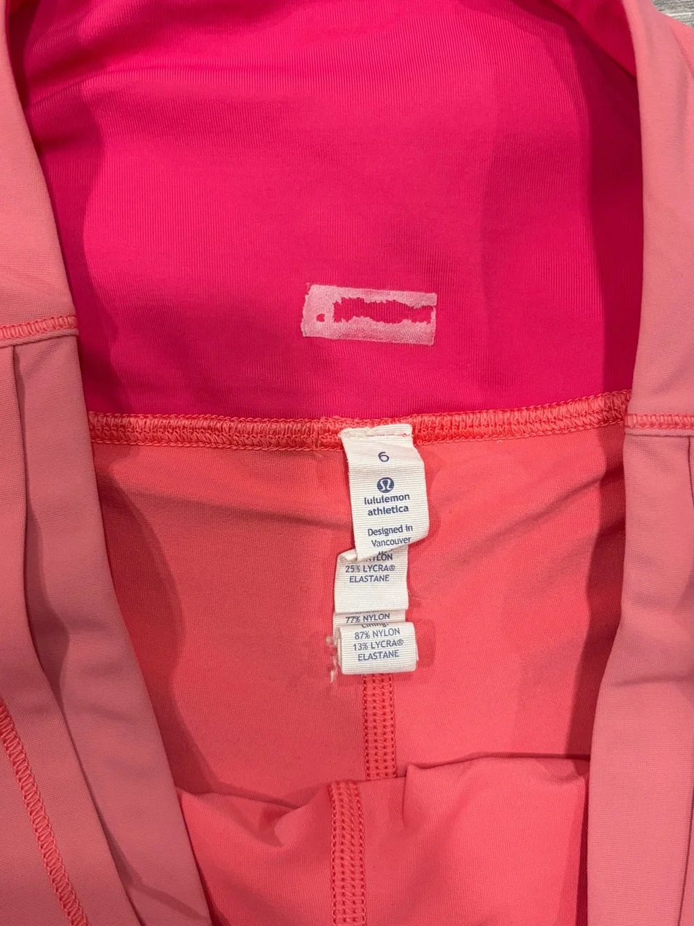 Lululemon athletica Women's Coral Pink Skirt with Flared Hem